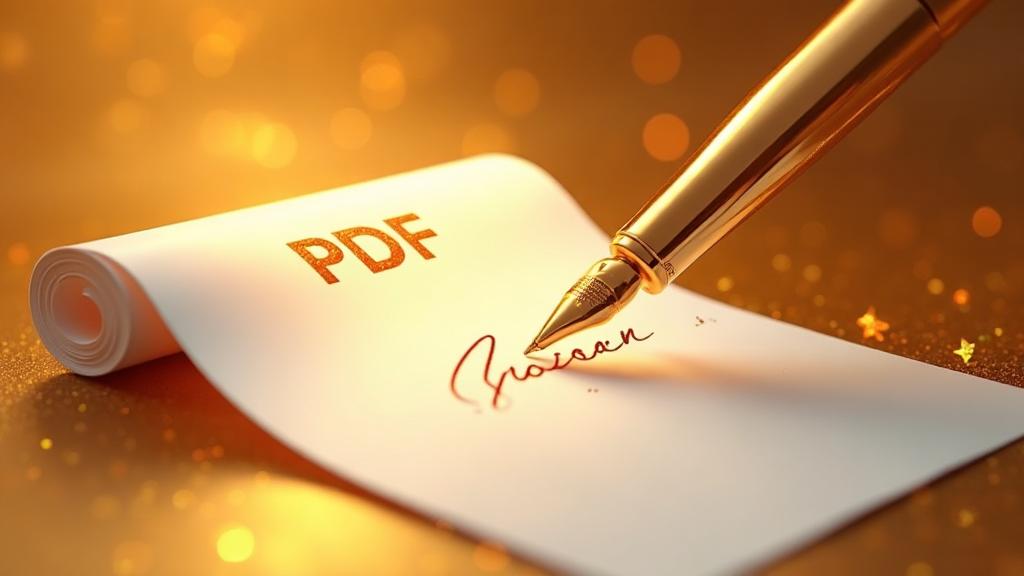 Ajouter signature PDF